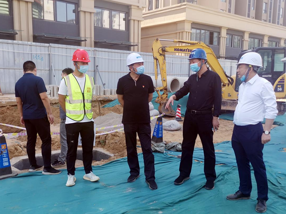 郑州市建设投资集团“7.20”特大暴雨灾害追责问责以案促改领导小组到郑州建投通讯管线有限公司检查指导工作