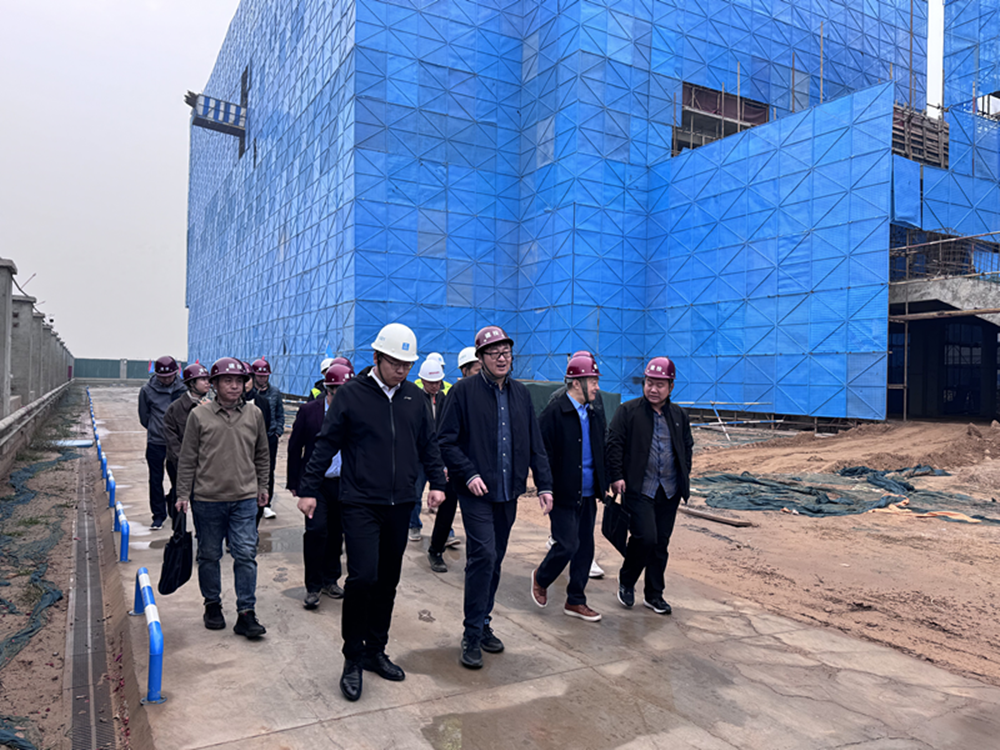 郑州市建设投资集团有限公司党委委员、纪委书记张炼带队调研六十七高项目建设
